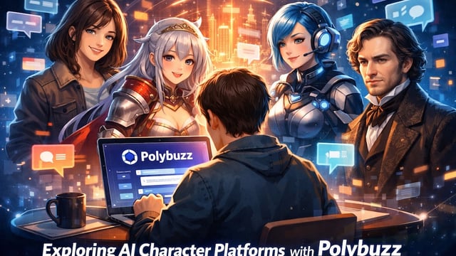 Polybuzz: A Practical Guide to AI Character Platforms and the Future of Human–AI Interaction