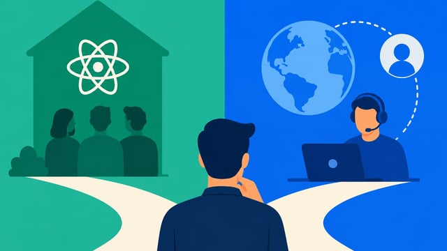 How CTOs at Series A Startups Decide Between Building a React Team In-House or Outsourcing It